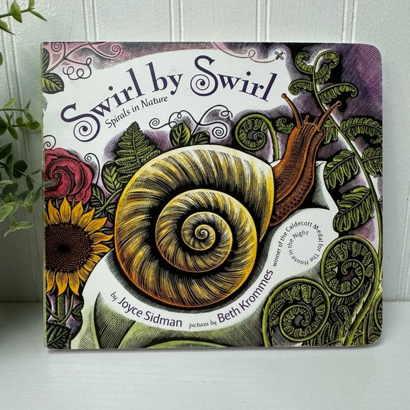 Swirl by Swirl: Spirals in Nature Board Book by Joyce Sidman & Beth Krommes - Picture 1 of 9